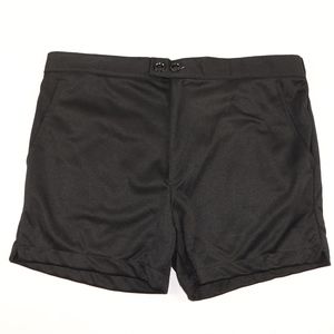 90s New Soccer Select Mens XL Referee Shorts Black